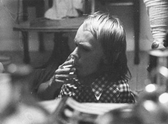 Jag, den unge arkitektstuderanden, 1973. Foto: Pr Eriksson.