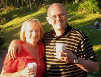 Min krbo och jag sommaren 2008.