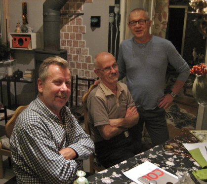 Hkan Unger, Peter Bornemar och Roger Eriksson r 2019.